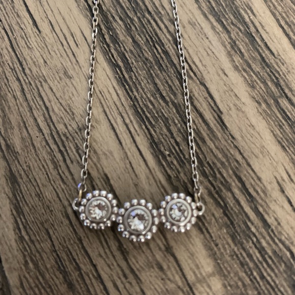 Brighton Twinkle triple stone necklace - Picture 8 of 10